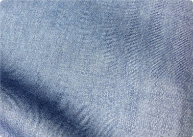Tessuto leggero blu-chiaro del denim dall'iarda per i pantaloni/lettiera