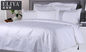 Cotone bianco stabilito dell'albergo di lusso della biancheria da letto della copertura dello strato professionale della lettiera