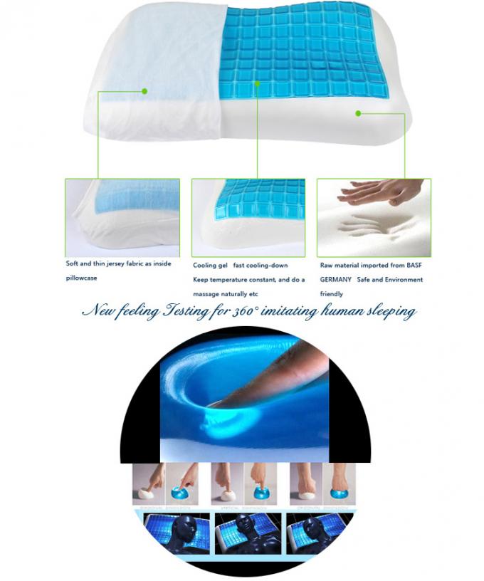 Fornisca tutti i tipi di cuscino di bellezza di memoria, cuscino materiale della schiuma del gel di memoria della fibra di bambù
