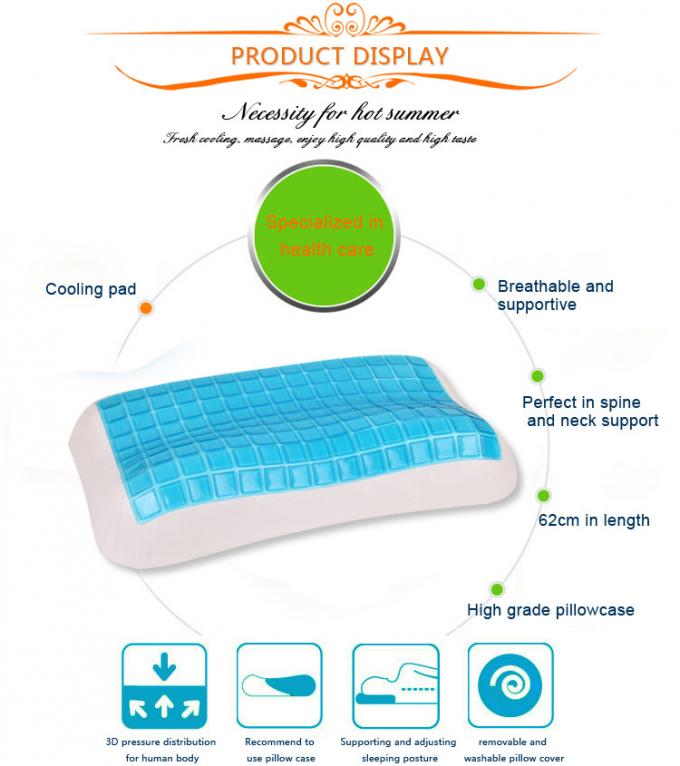 Fornisca tutti i tipi di cuscino di bellezza di memoria, cuscino materiale della schiuma del gel di memoria della fibra di bambù