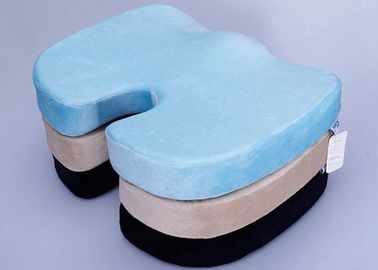 Il cuscino di Seat ortopedico della schiuma di memoria 455x360x60/70 sostiene il ricamo