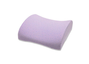 La schiuma ortopedica di memoria dei cuscini indietro sostiene il cuscino, porpora/bianco/blu
