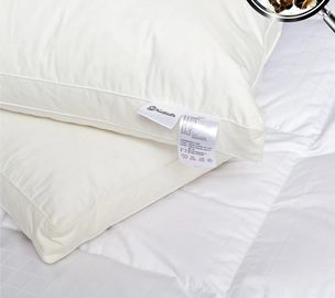 Il collo dell'OEM coperto di erica giù mette le piume all'inserzione del cuscino con il rivestimento della piuma dell'anatra di bianco di 4CM - di 2