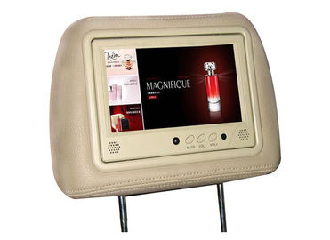 Visualizzazione LCD del poggiacapo di ColorfulCar video a 7 pollici con il sensore di IR, MPEG4 MPEG2 MPEG1