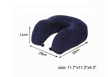 Contorno sano del cuscino della schiuma di memoria dei blu navy piccolo per la riduzione dello sforzo