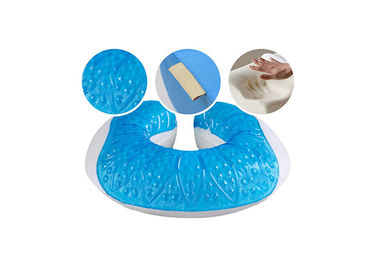 Gel di raffreddamento di Visco di memoria del cuscino a forma di U elastico professionale della schiuma