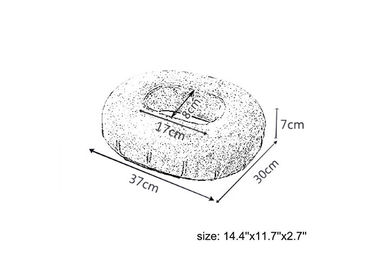 Anti emorroide di Visco di memoria della schiuma della ciambella del cuscino elastico chirurgico dell'anello