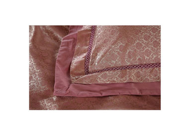 Federa di seta di rosa della trapunta di Tencel delle biancherie da letto di lusso contemporanee della lettiera