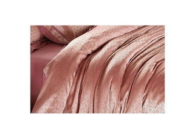 Federa di seta di rosa della trapunta di Tencel delle biancherie da letto di lusso contemporanee della lettiera