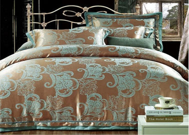 La lettiera di Tencel della trapunta della flora/lettiera del paese mette con jacquard