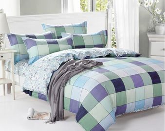 La dimensione gemello/a grandezza naturale ha stampato gli insiemi domestici del lenzuolo, presidente Suite Bedding Set di lusso