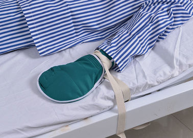 Guanto mezzo medico della mano paziente ad alto rischio di sanità con la cinghia del fermo