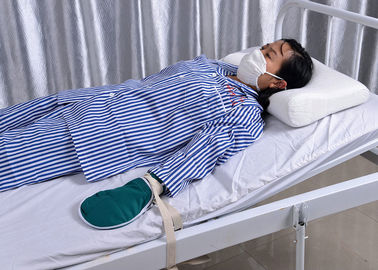 Guanto mezzo medico della mano paziente ad alto rischio di sanità con la cinghia del fermo