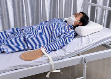 Guanto mezzo medico della mano paziente ad alto rischio di sanità con la cinghia del fermo