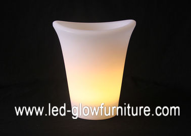 Vasi da fiori cambianti/vaso di illuminazione di colore del contenitore del LED con la batteria o l'energia solare