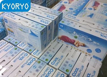 Quadrato comodo di raffreddamento riciclabile resiliente blu del cuscino del gel