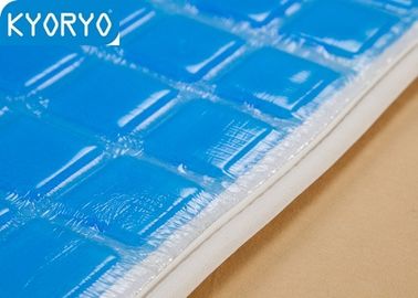 Fibra di raffreddamento molle blu di Toweling del cuscinetto di materasso del gel per i bambini